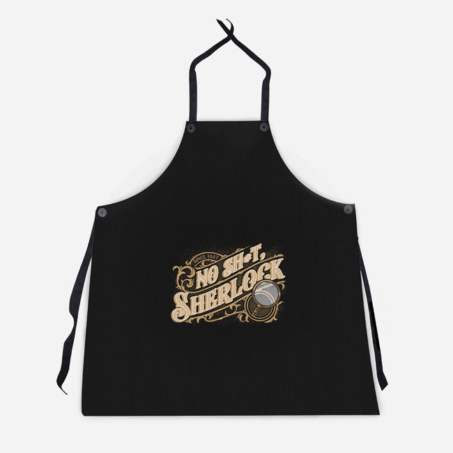 Book Detective Quote-Unisex-Kitchen-Apron-Studio Mootant