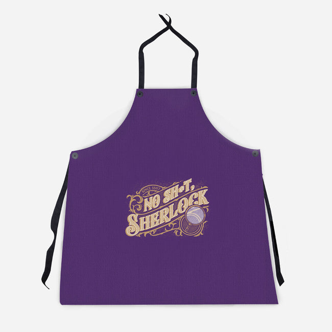 Book Detective Quote-Unisex-Kitchen-Apron-Studio Mootant