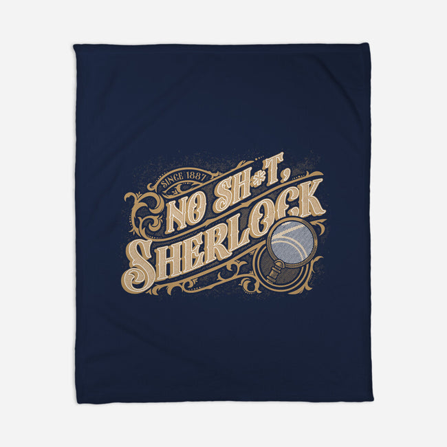 Book Detective Quote-None-Fleece-Blanket-Studio Mootant