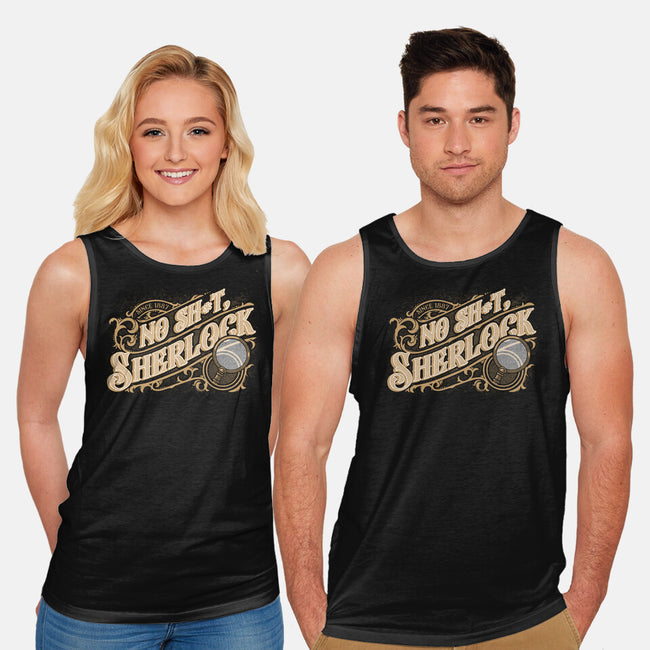 Book Detective Quote-Unisex-Basic-Tank-Studio Mootant