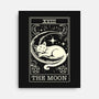 The Moon Tarot Card-None-Stretched-Canvas-fanfabio