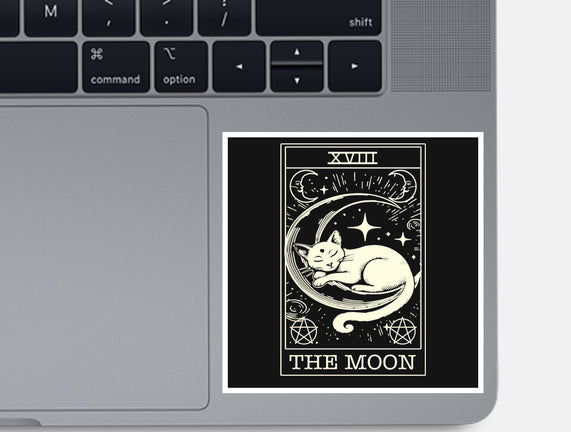 The Moon Tarot Card