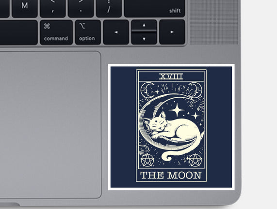 The Moon Tarot Card