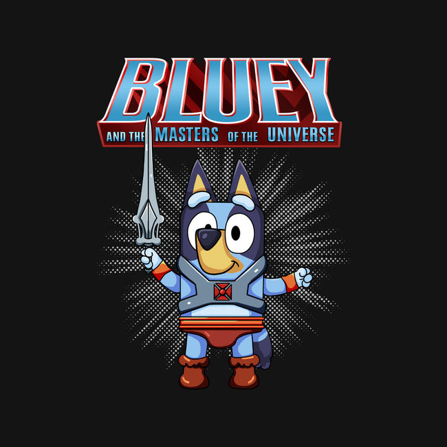 Bluey And The Masters Of The Universe-Womens-Off Shoulder-Sweatshirt-JamesQJO