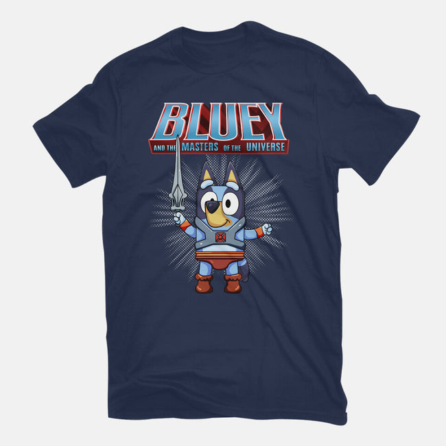 Bluey And The Masters Of The Universe-Womens-Basic-Tee-JamesQJO