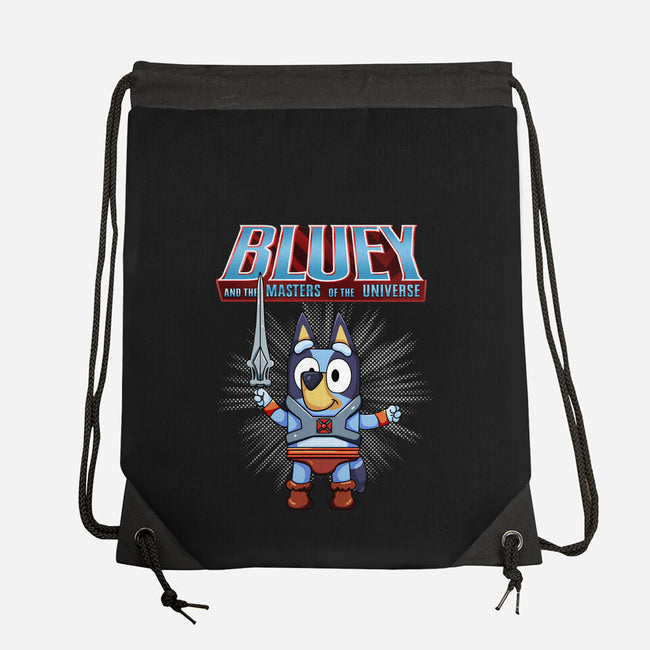 Bluey And The Masters Of The Universe-None-Drawstring-Bag-JamesQJO