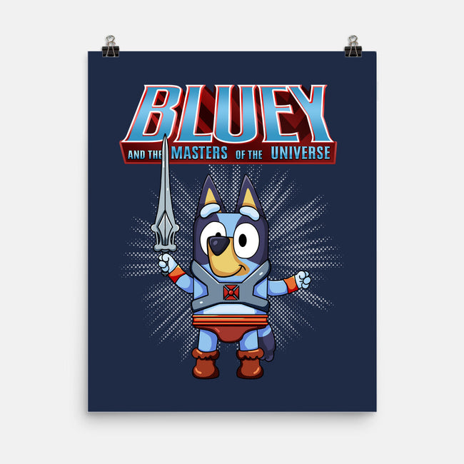 Bluey And The Masters Of The Universe-None-Matte-Poster-JamesQJO