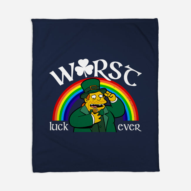 Worst Luck Ever-None-Fleece-Blanket-Boggs Nicolas