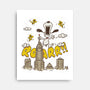 Beagle Kong-None-Stretched-Canvas-Getsousa!