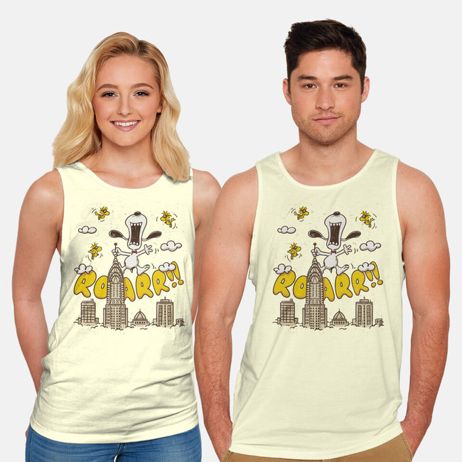 Beagle Kong-Unisex-Basic-Tank-Getsousa!