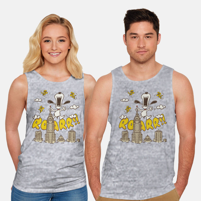 Beagle Kong-Unisex-Basic-Tank-Getsousa!