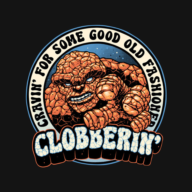 Good Old Clobberin-None-Drawstring-Bag-momma_gorilla