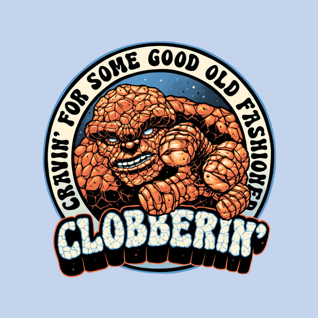 Good Old Clobberin-Womens-Basic-Tee-momma_gorilla