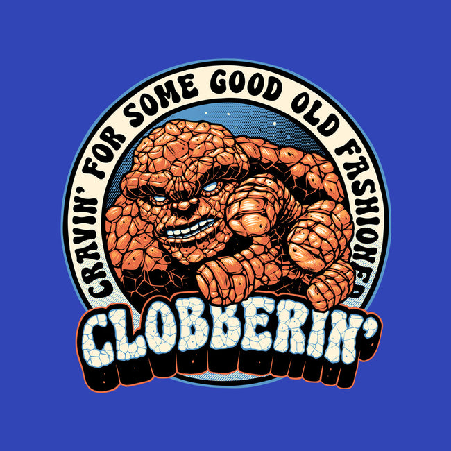 Good Old Clobberin-None-Stretched-Canvas-momma_gorilla