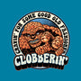 Good Old Clobberin-None-Polyester-Shower Curtain-momma_gorilla