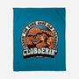 Good Old Clobberin-None-Fleece-Blanket-momma_gorilla