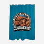 Good Old Clobberin-None-Polyester-Shower Curtain-momma_gorilla