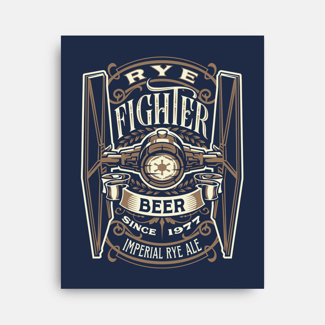 Rye Fighter-None-Stretched-Canvas-Wheels