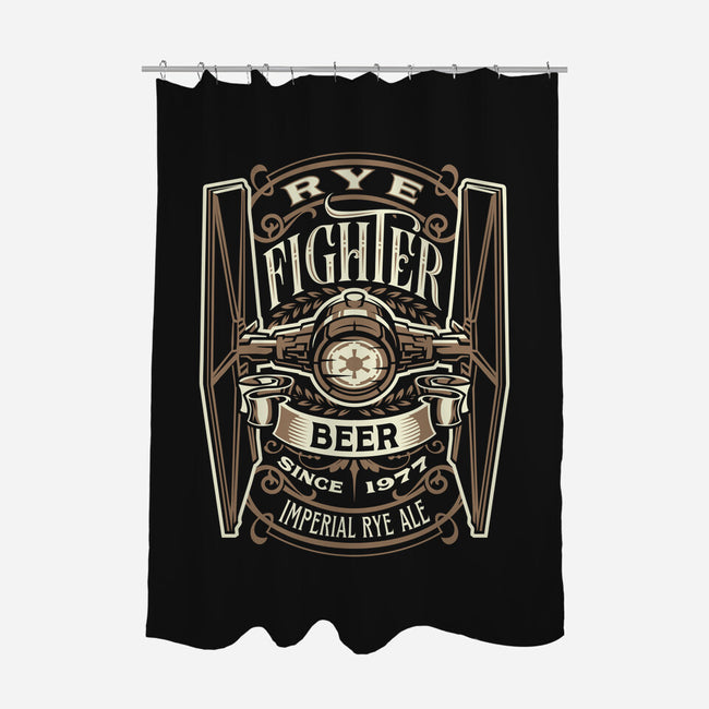 Rye Fighter-None-Polyester-Shower Curtain-Wheels