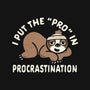 The Pro In Procrastination-Baby-Basic-Tee-Nemons