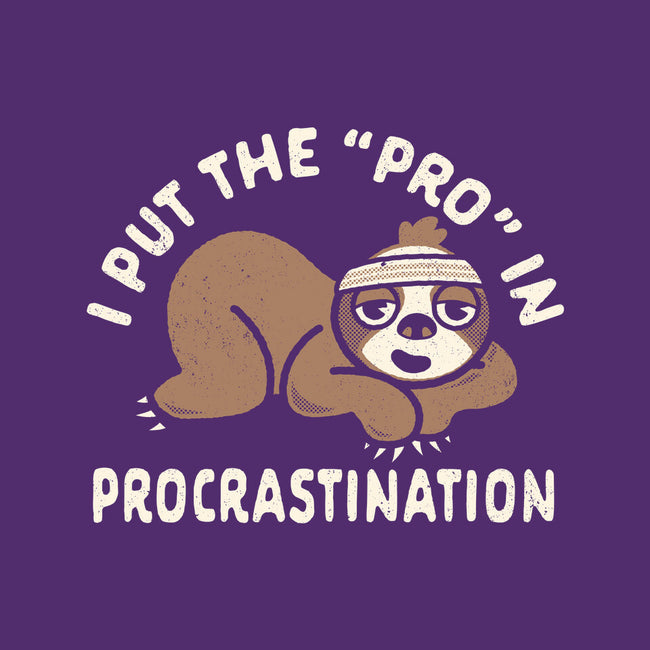 The Pro In Procrastination-None-Polyester-Shower Curtain-Nemons