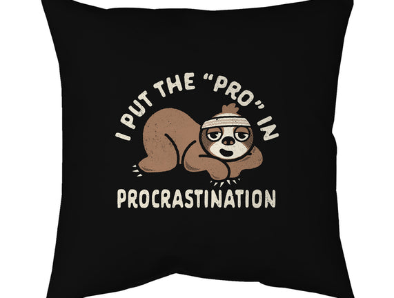 The Pro In Procrastination