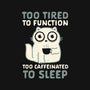 Too Tired Too Caffeinated-Mens-Basic-Tee-Nemons