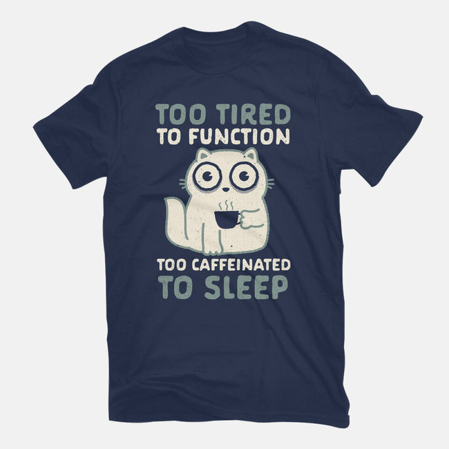 Too Tired Too Caffeinated-Mens-Basic-Tee-Nemons