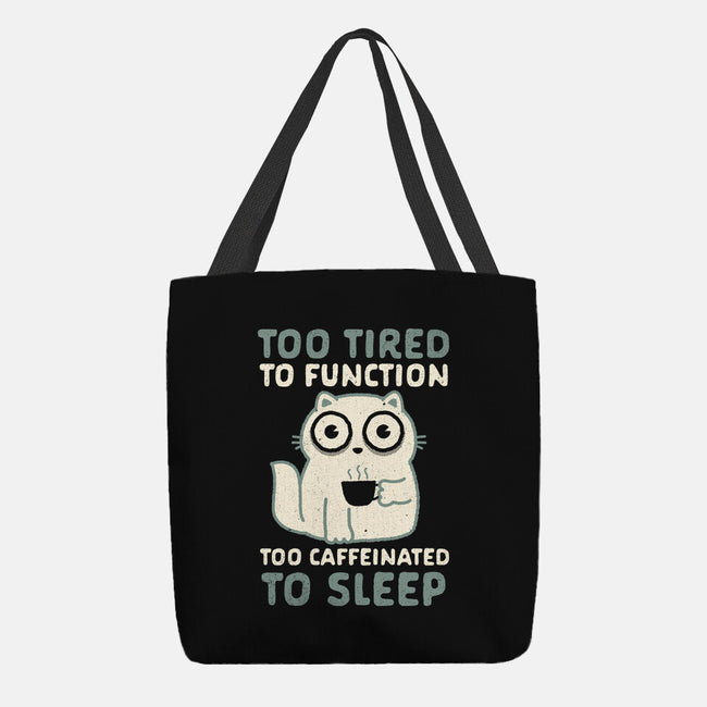 Too Tired Too Caffeinated-None-Basic Tote-Bag-Nemons