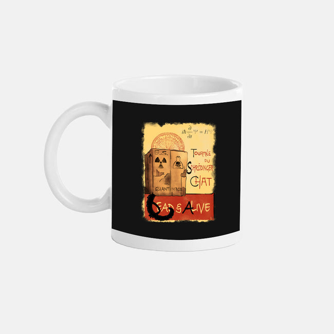 Tournee Du Schrodinger Chat-None-Mug-Drinkware-fanfabio