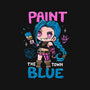 Paint The Town Blue-None-Drawstring-Bag-Vallina84
