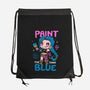 Paint The Town Blue-None-Drawstring-Bag-Vallina84