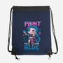 Paint The Town Blue-None-Drawstring-Bag-Vallina84