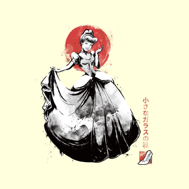 Moonlit Maiden Sumi-e-None-Drawstring-Bag-Astrobot Invention