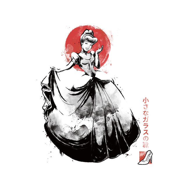 Moonlit Maiden Sumi-e-None-Drawstring-Bag-Astrobot Invention