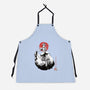 Moonlit Maiden Sumi-e-Unisex-Kitchen-Apron-Astrobot Invention