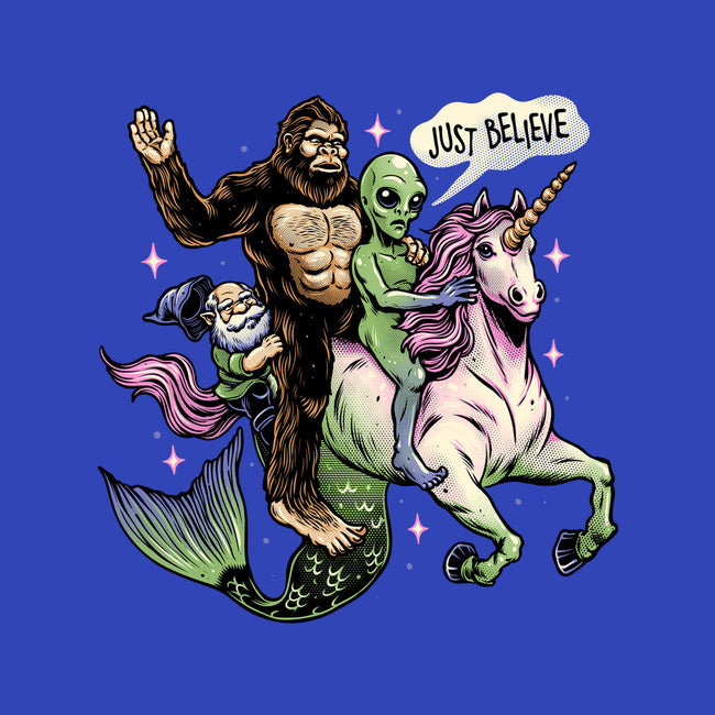Just Believe-None-Drawstring-Bag-momma_gorilla