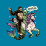 Just Believe-None-Drawstring-Bag-momma_gorilla