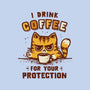 I Drink Coffee To Protect You-None-Drawstring-Bag-kg07