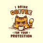 I Drink Coffee To Protect You-None-Drawstring-Bag-kg07