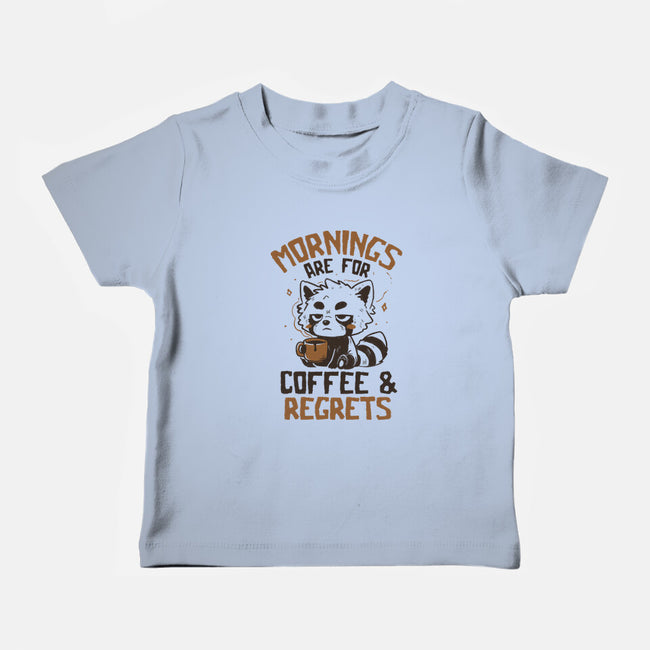 Coffee And Regrets-Baby-Basic-Tee-koalastudio