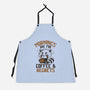 Coffee And Regrets-Unisex-Kitchen-Apron-koalastudio