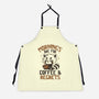 Coffee And Regrets-Unisex-Kitchen-Apron-koalastudio