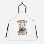 Coffee And Regrets-Unisex-Kitchen-Apron-koalastudio