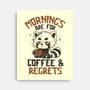 Coffee And Regrets-None-Stretched-Canvas-koalastudio