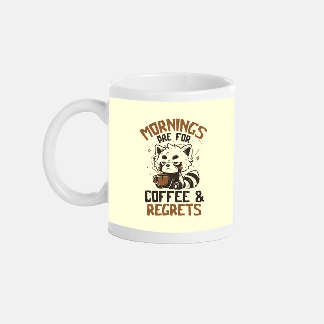 Coffee And Regrets-None-Mug-Drinkware-koalastudio