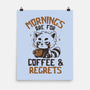 Coffee And Regrets-None-Matte-Poster-koalastudio