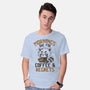 Coffee And Regrets-Mens-Basic-Tee-koalastudio