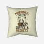 Coffee And Regrets-None-Removable Cover w Insert-Throw Pillow-koalastudio