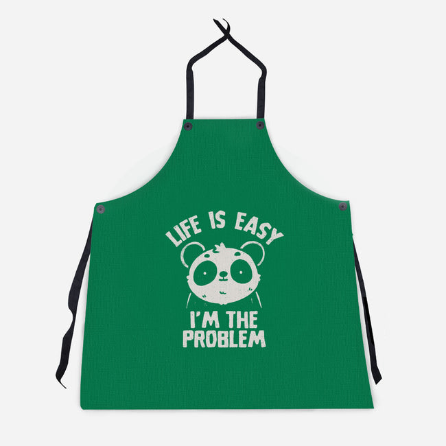 Life Is Easy I'm The Problem-Unisex-Kitchen-Apron-koalastudio